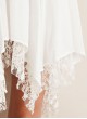 Asymmetrical Hemline Chiffon Mini Dress 